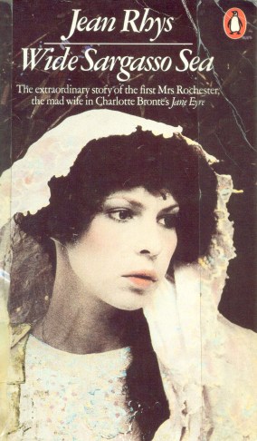 This is the front cover of Jean Rhys's piece of literary revisionist fiction which gives Bertha much need voice